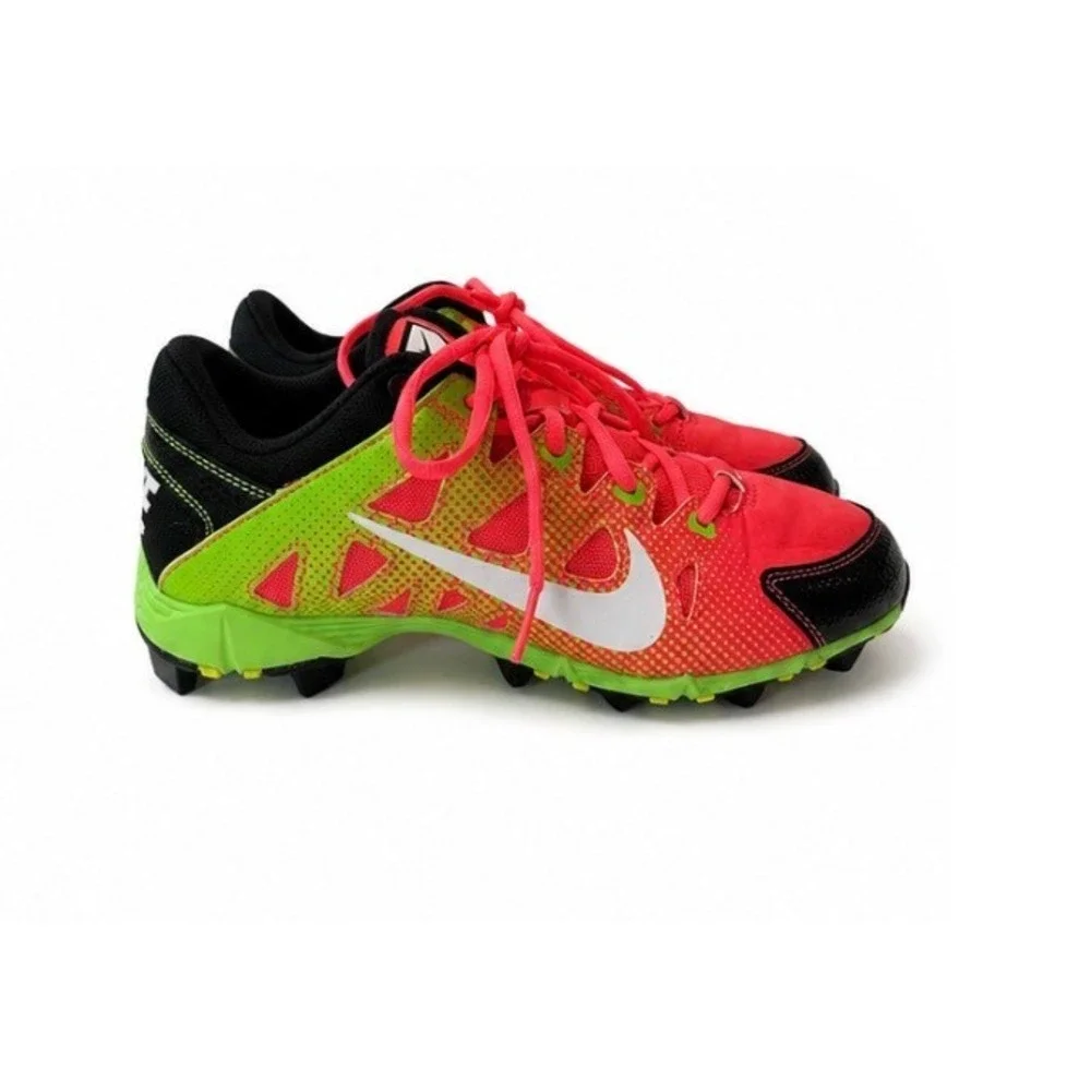 Nike Huarache  Baseball Cleat Voltpink /Black 6Y fastpitch